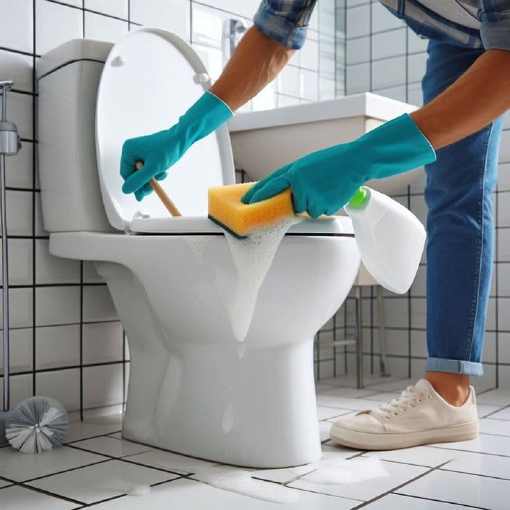 Professional cleaning supplies